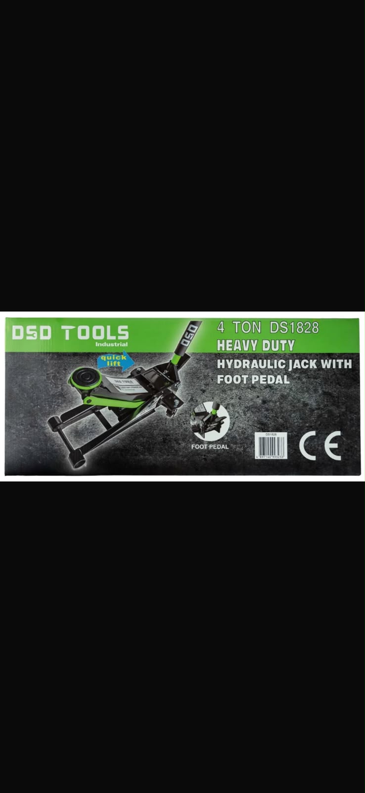 DSD Tools DS1828 4-Ton Heavy Duty Hydraulic Jack